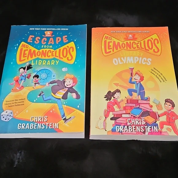 Mr. Lemoncello Box Set - Books 1-4 - Picture 4 of 8